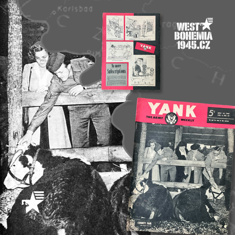 Originální armádní týdeník YANK NOVEMBER 16 1945